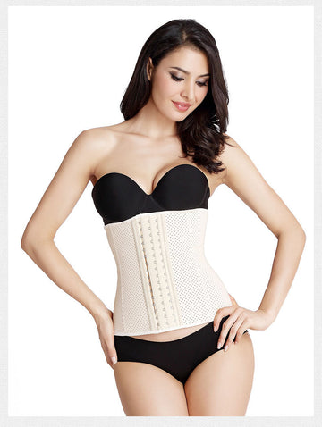 Corset tip brau din latex cu perforatii M773-15