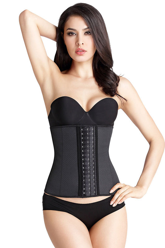 Corset tip brau din latex cu perforatii M773-1