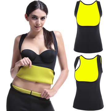 Corset tip vesta din neopren cu efect de sauna - slabit M775-192