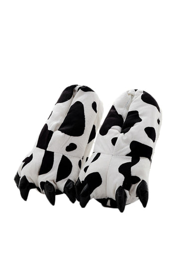 Papuci grosi de casa model talpa cu gheare PC1-211