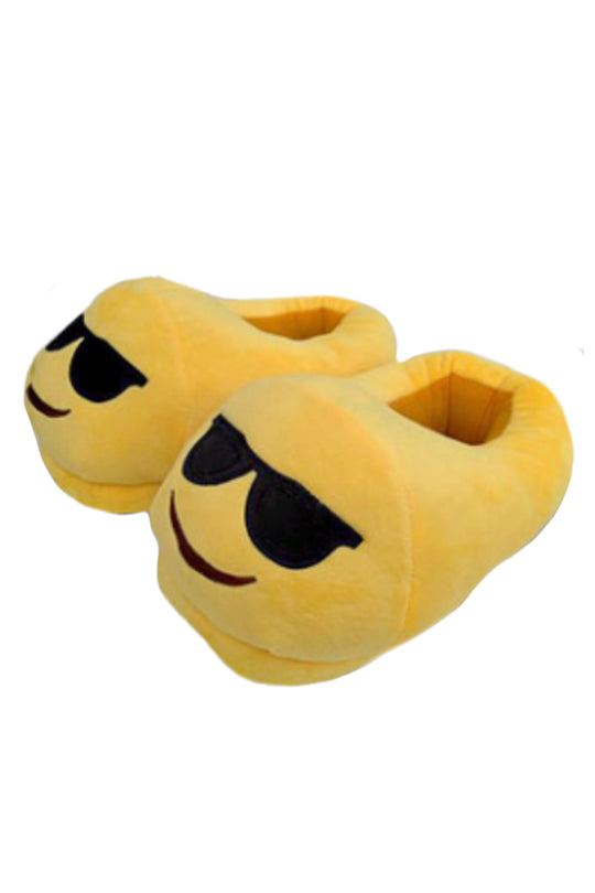 Botosei de casa pufosi cu emoticon cool PC12-9