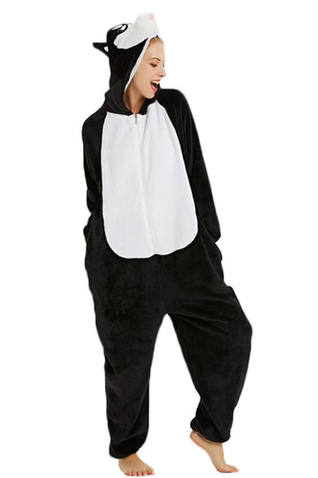 Pijama pufoasa kigurumi model caine husky PJM174-1122