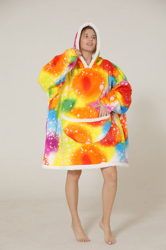 Bluza tip rochie pufoasa confortabila model oversize PJM253C-100