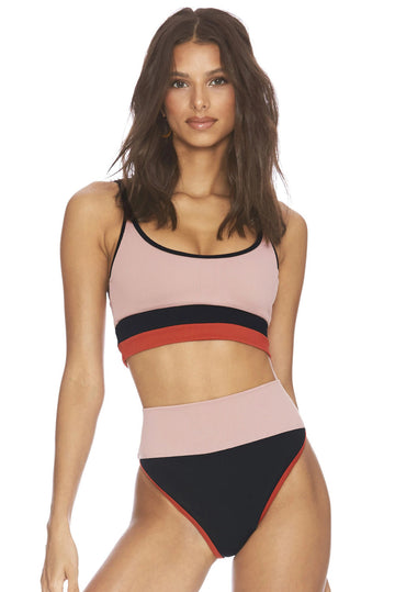 Costum de baie din 2 piese model reiat SW2167-151
