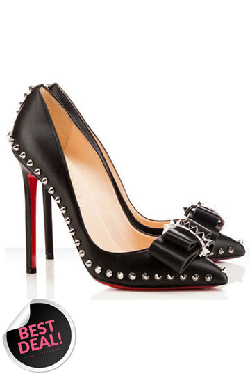 CH2231 Pantofi eleganti cu toc inalt, accesorizati cu tinte