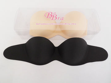 Sutien invizibil fara cusaturi si prinderi cu silicon pe lateral BRA75-1
