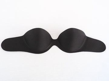 Sutien invizibil cu push-up si prinderi cu silicon pe lateral BRA77-1