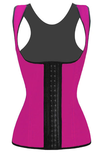 Corset modelator tip vesta cu inchidere tip mos-baba in fata C446-55