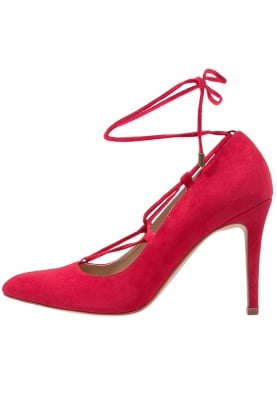 Pantofi eleganti cu varf ascutit din imitatie piele intoarsa CH2472-3