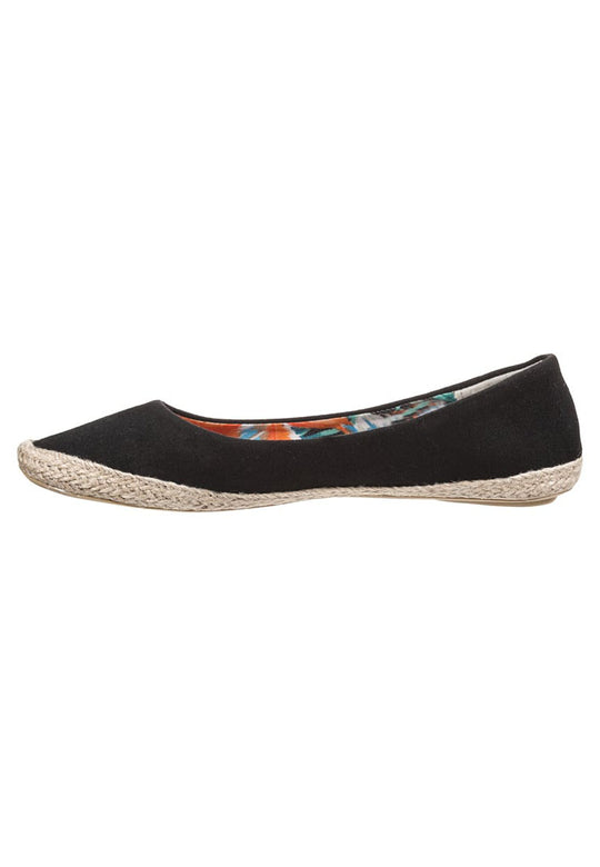 Espadrile negre din material textil CH2491-1