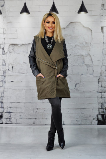 Jacheta midi stil vintage K466-1121