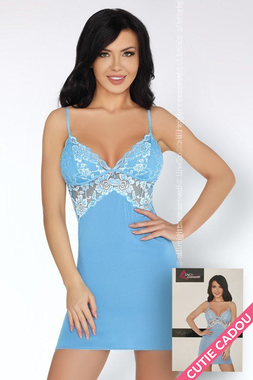 Lenjerie tip babydoll elegant cu dantela - Livia Corsetti LIV178-48