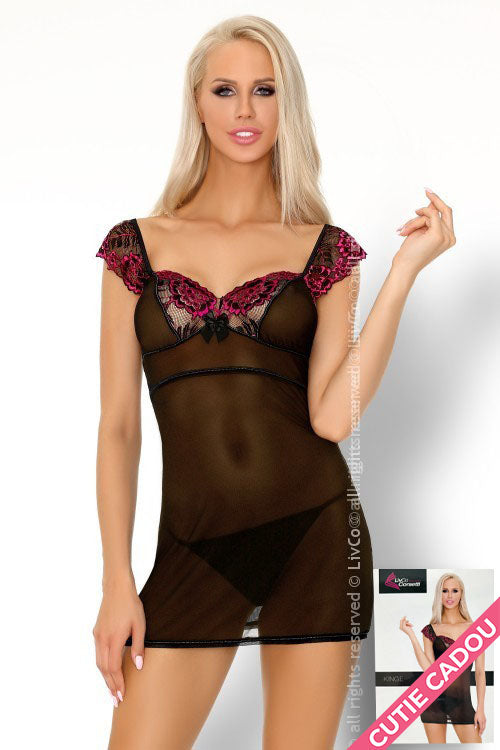 Lenjerie sexy tip desu semitransparent - Livia Corsetti LIV327-1181