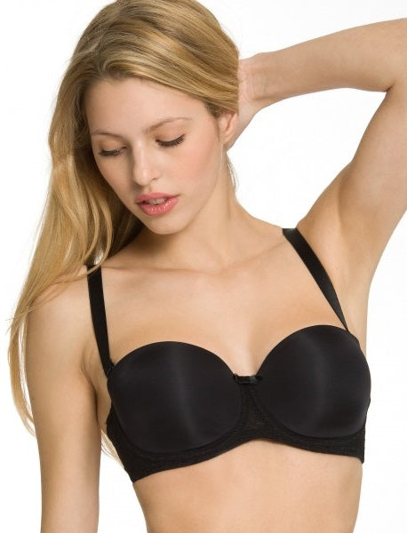 Sutien balconette elegant accesorizat cu dantela BeautyFull Basics WDP TPH598-1