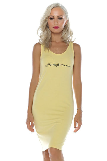 W532-9 Rochie mulata de vara, stil maiou cu imprimeu Butterfly Dreams
