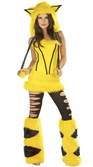 Y205 Costum Halloween animalut colorat